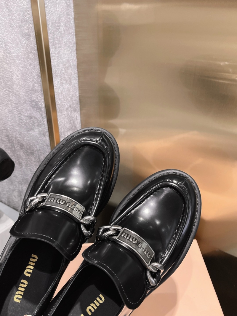 Miu Miu Leather Shoes